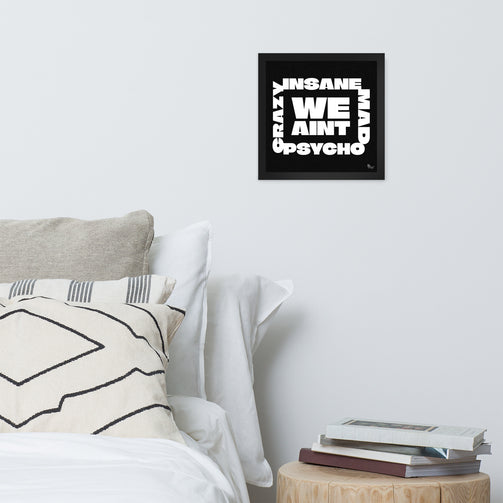 Color: Black; Size: 12″×12″;