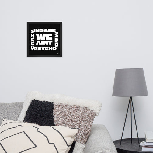 Color: Black; Size: 12″×12″;