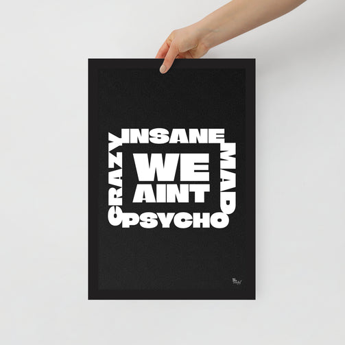 Color: Black; Size: 12″×18″;
