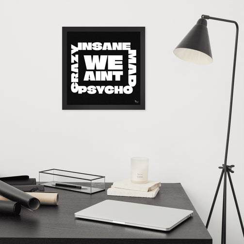 Color: Black; Size: 14″×14″;