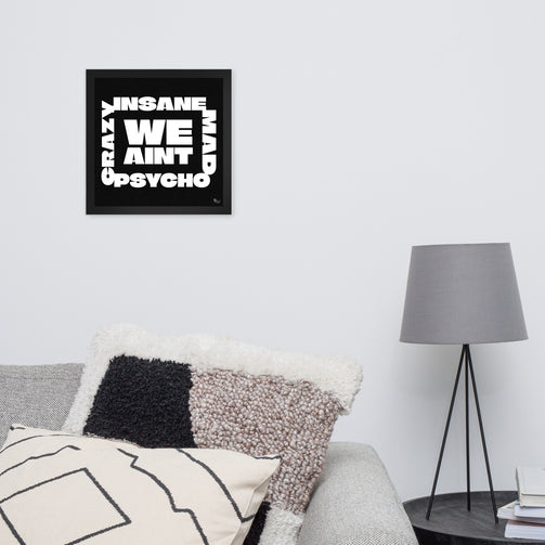 Color: Black; Size: 14″×14″;