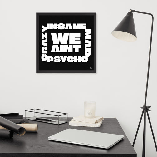 Color: Black; Size: 16″×16″;