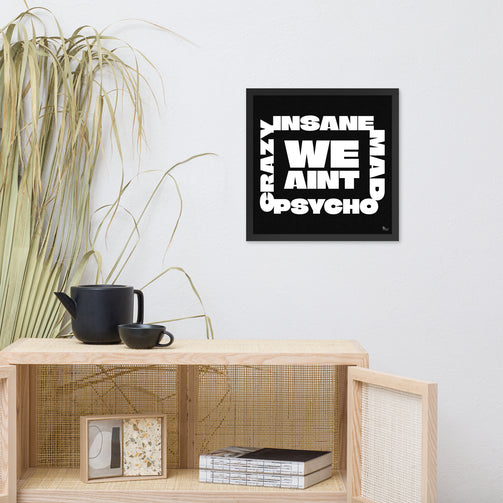 Color: Black; Size: 16″×16″;