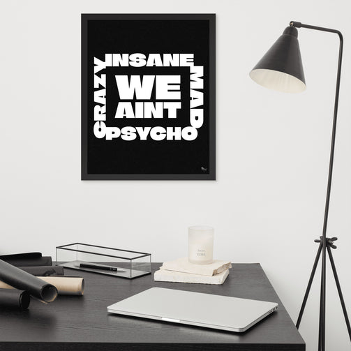 Color: Black; Size: 16″×20″;