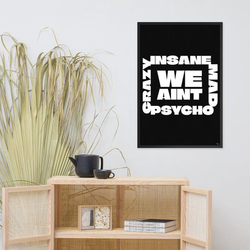 Color: Black; Size: 24″×36″;