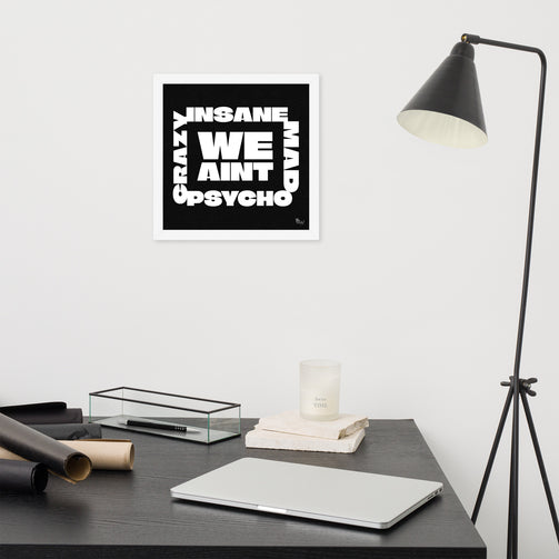 Color: White; Size: 12″×12″;