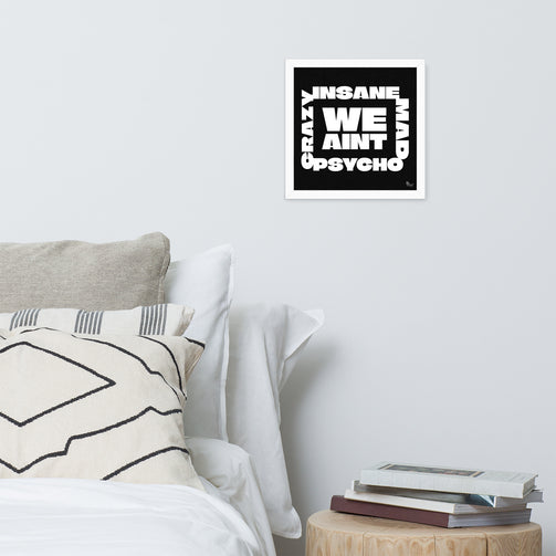 Color: White; Size: 12″×12″;