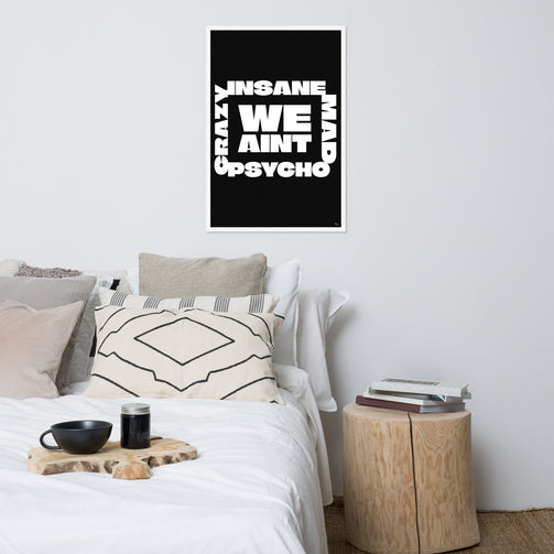 Color: White; Size: 24″×36″;